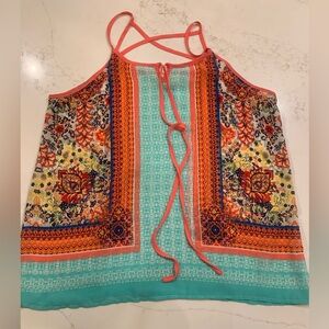 Colorful Floral Women's Tank